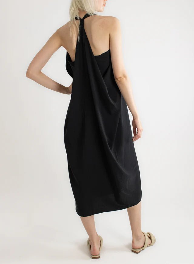 Meg Luis Halter Dress (Black) - Victoire BoutiqueMeg by Megan KinneyDresses Ottawa Boutique Shopping Clothing