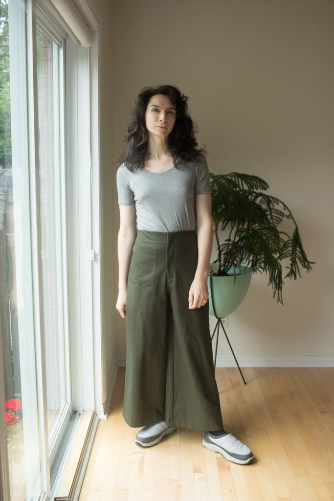 Meg Painter's Pant (Olive) - Victoire BoutiqueMeg by Megan KinneyBottoms Ottawa Boutique Shopping Clothing