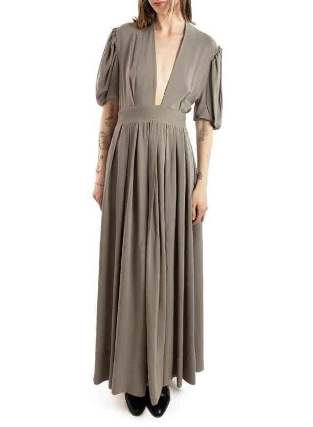 Meg Pretty Gown (Cement) - Victoire BoutiqueMeg by Megan KinneyDresses Ottawa Boutique Shopping Clothing