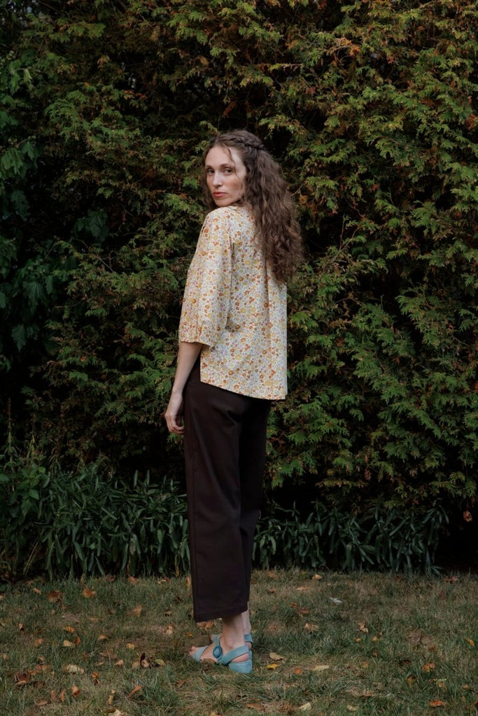 Meg Short Odette Pant (Chocolate) - Victoire BoutiqueMeg by Megan KinneyPants Ottawa Boutique Shopping Clothing