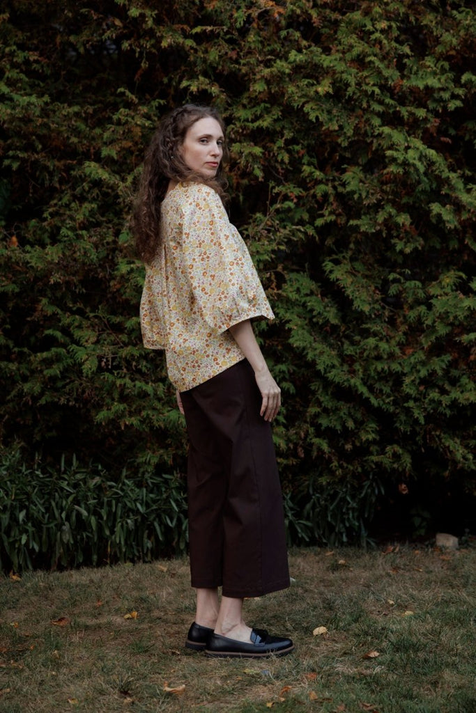 Meg Short Odette Pant (Chocolate) - Victoire BoutiqueMeg by Megan KinneyPants Ottawa Boutique Shopping Clothing