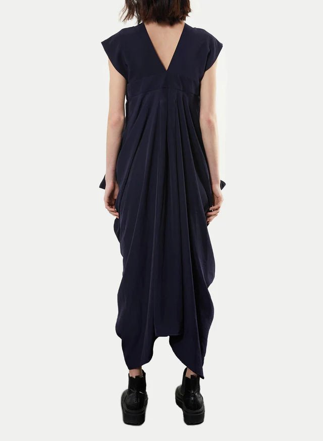 Meg Wide Strap Dress (Navy) - Victoire BoutiqueMeg by Megan KinneyDresses Ottawa Boutique Shopping Clothing