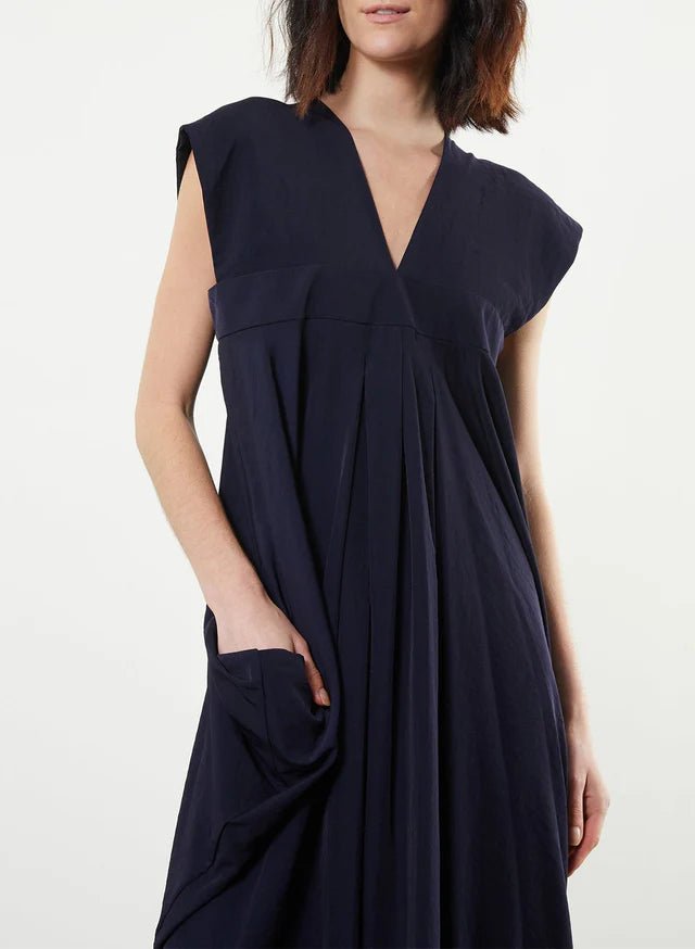 Meg Wide Strap Dress (Navy) - Victoire BoutiqueMeg by Megan KinneyDresses Ottawa Boutique Shopping Clothing