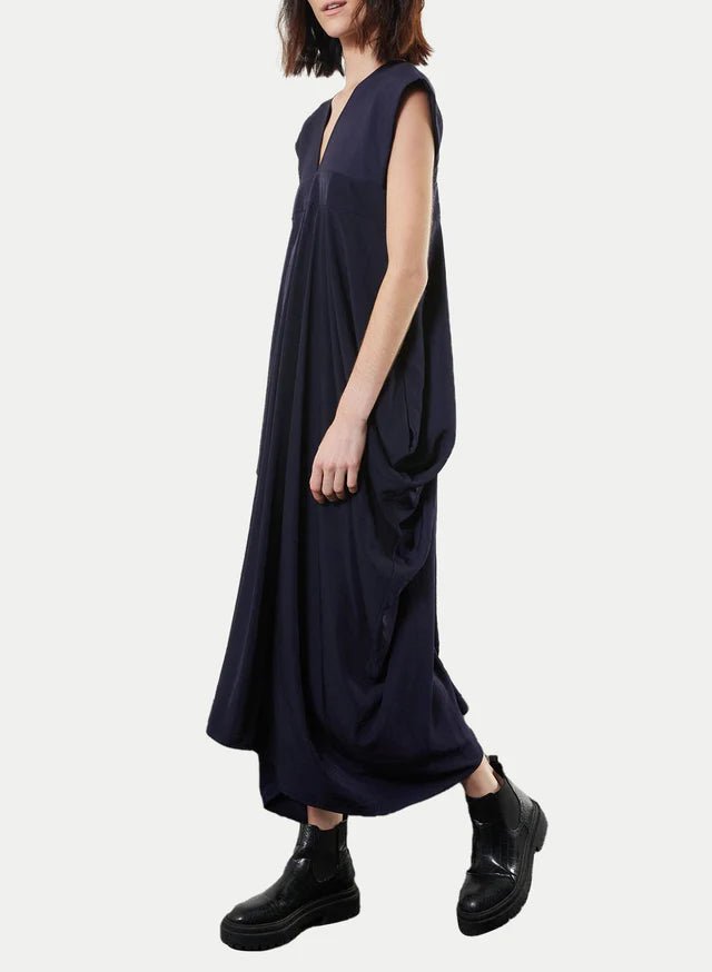 Meg Wide Strap Dress (Navy) - Victoire BoutiqueMeg by Megan KinneyDresses Ottawa Boutique Shopping Clothing