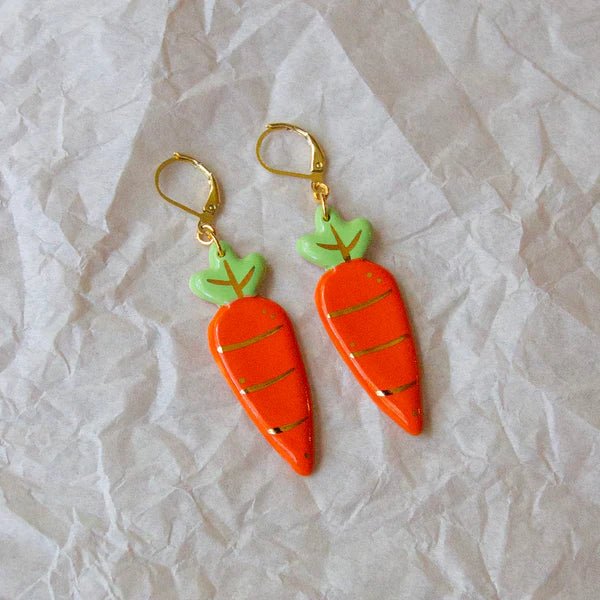 Meghan MacWhirter Carrot Earrings - Victoire BoutiqueMeghan MacWhirterEarrings Ottawa Boutique Shopping Clothing