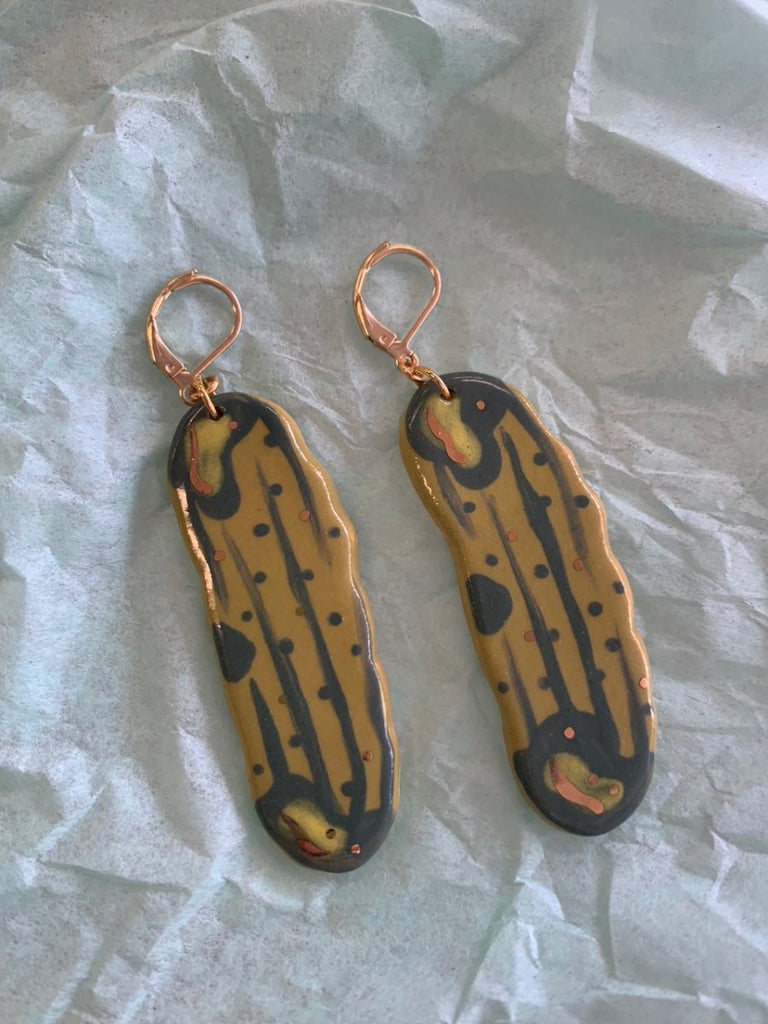 Meghan MacWhirter Pickle Earrings - Victoire BoutiqueMeghan MacWhirterEarrings Ottawa Boutique Shopping Clothing