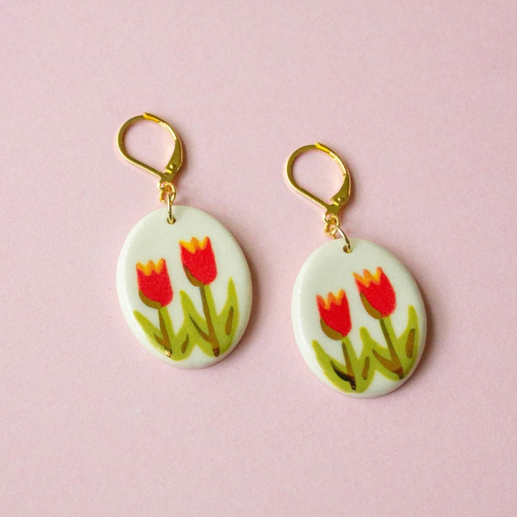 Meghan MacWhirter Tulip Earrings - Victoire BoutiqueMeghan MacWhirterEarrings Ottawa Boutique Shopping Clothing