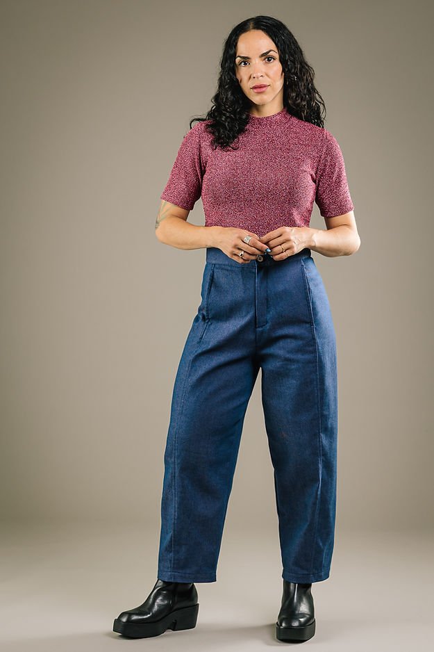 Mercedes Morin Barrel Jeans - Victoire BoutiqueMercedes MorinBottoms Ottawa Boutique Shopping Clothing