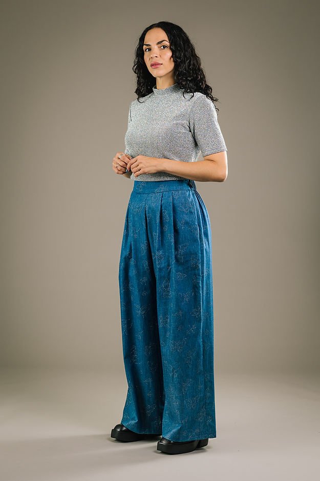 Mercedes Morin Glitch Top (Silver) - Victoire BoutiqueMercedes MorinTops Ottawa Boutique Shopping Clothing