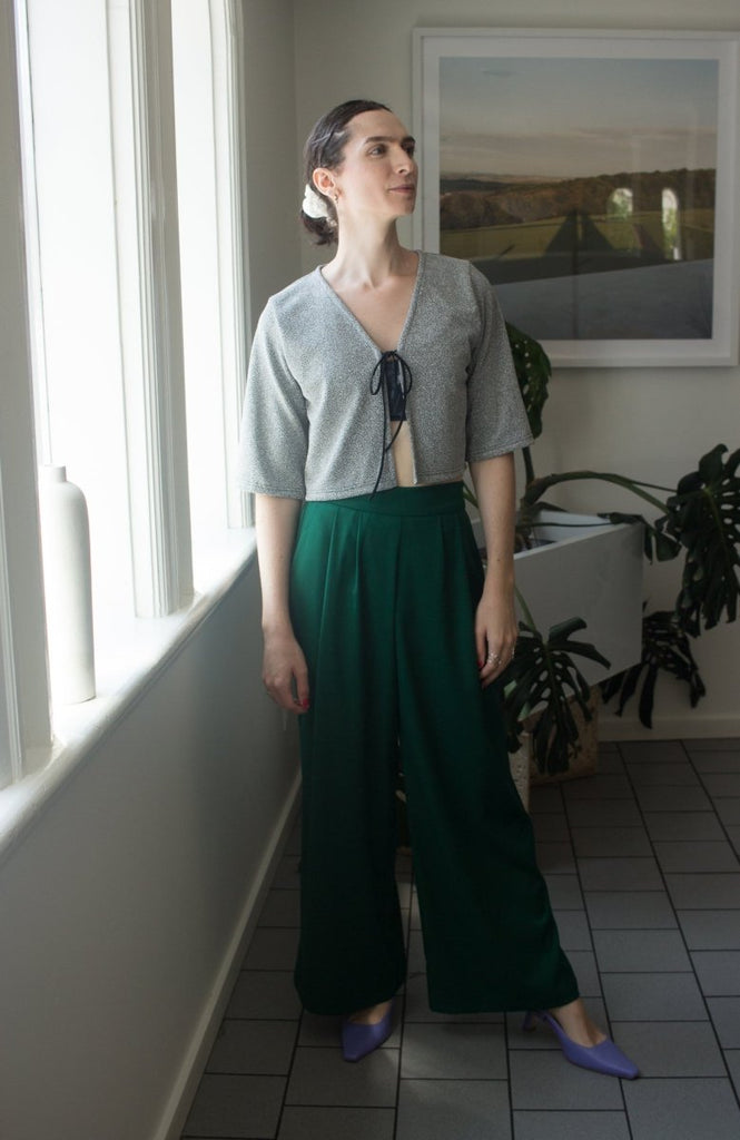 Mercedes Morin Paloma Pants (Forest Green) - Victoire BoutiqueMercedes MorinBottoms Ottawa Boutique Shopping Clothing