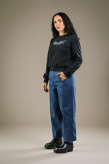 Mercedes Morin Sigil Crewneck (Black) - Victoire BoutiqueMercedes MorinTops Ottawa Boutique Shopping Clothing