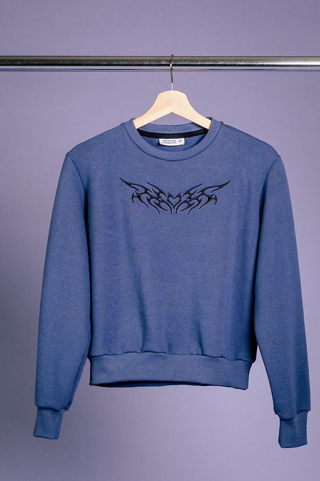Mercedes Morin Sigil Crewneck (Lavender) - Victoire BoutiqueMercedes MorinTops Ottawa Boutique Shopping Clothing