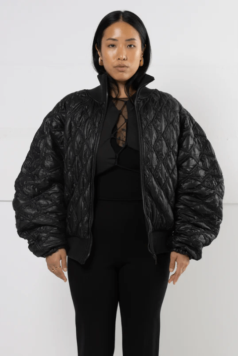 Mercy House K2 Bomber Jacket (Black) - Victoire BoutiqueMercy HouseOuterwear Ottawa Boutique Shopping Clothing