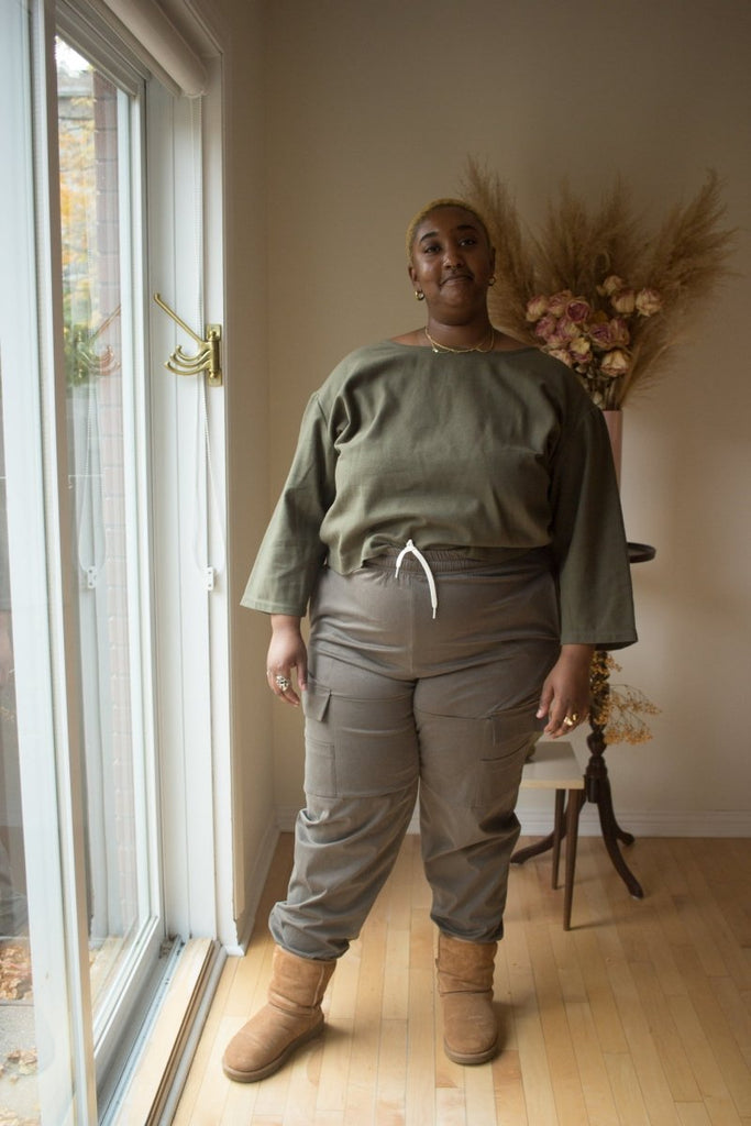 Mercy House Mountain Cargo Pants (Khaki) - Victoire BoutiqueMercy HouseBottoms Ottawa Boutique Shopping Clothing