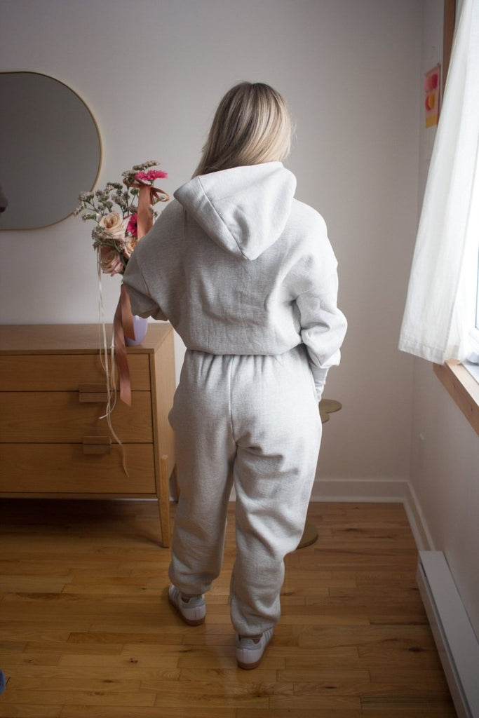 Mercy House Teflar Hoodie (Heather Grey) - Victoire BoutiqueMercy HouseSweater Ottawa Boutique Shopping Clothing