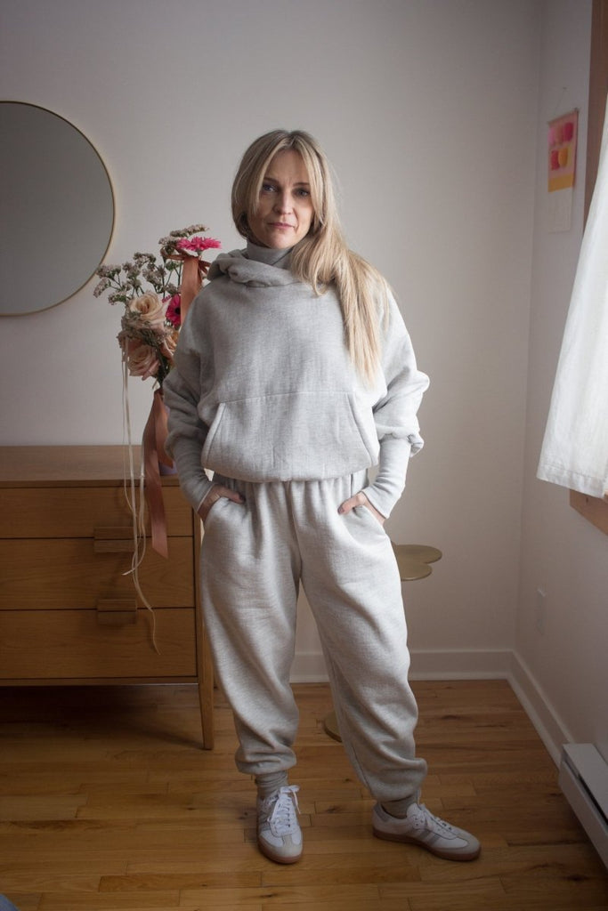 Mercy House Teflar Hoodie (Heather Grey) - Victoire BoutiqueMercy HouseSweater Ottawa Boutique Shopping Clothing