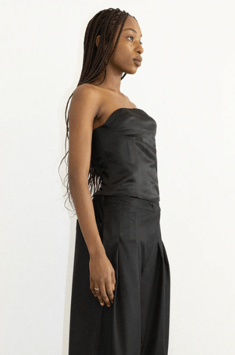 Mercy House Tunnel Satin Corset - Victoire BoutiqueMercy HouseTops Ottawa Boutique Shopping Clothing