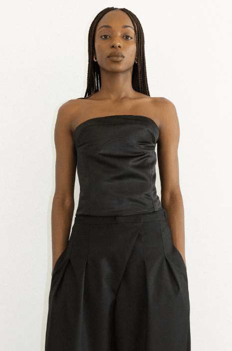 Mercy House Tunnel Satin Corset - Victoire BoutiqueMercy HouseTops Ottawa Boutique Shopping Clothing