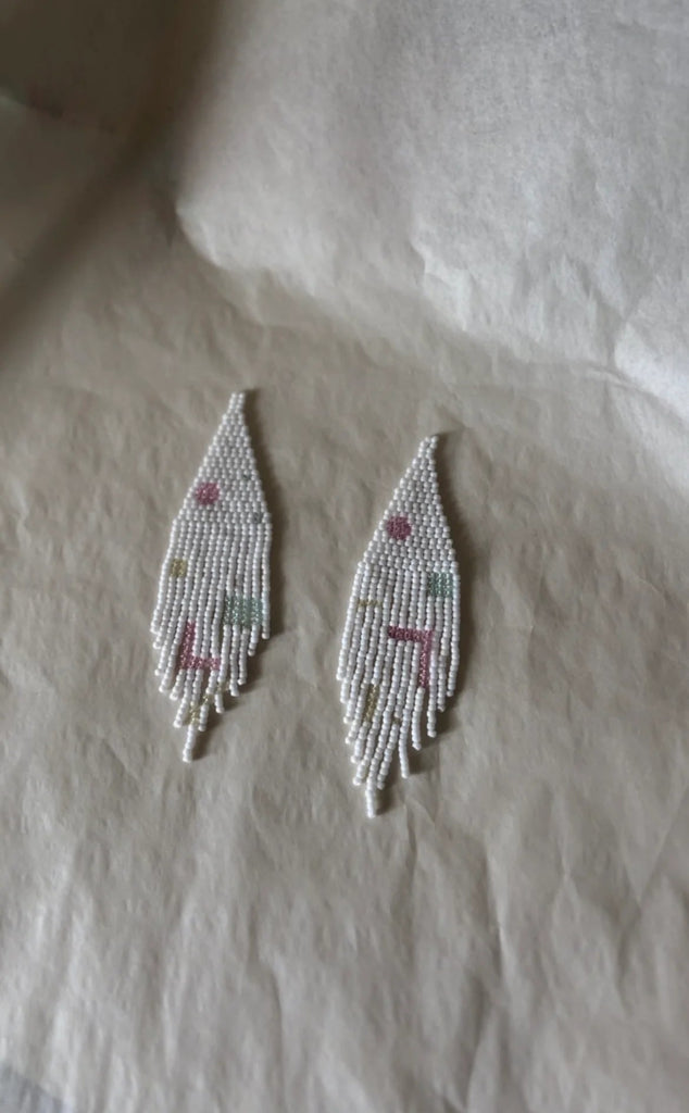 Miiken Fringe Glow in the Dark Earrings (Stardust) - Victoire BoutiqueMiikenEarrings Ottawa Boutique Shopping Clothing