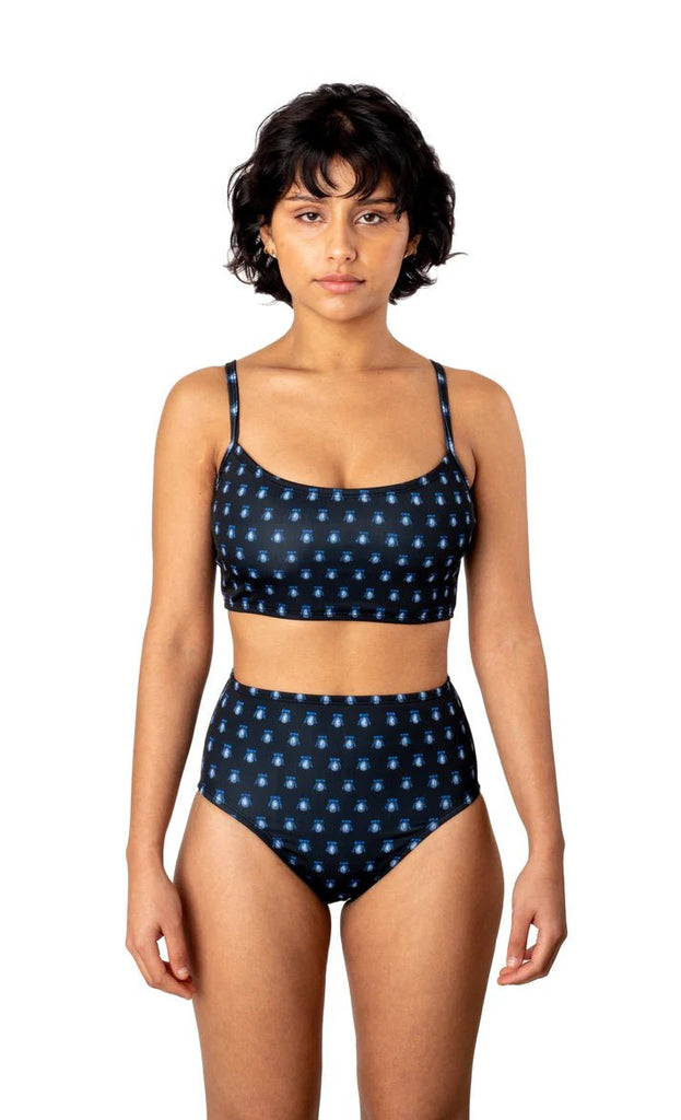 Minnow Bathers Poet Bottoms (Pearl Print) - Victoire BoutiqueMinnow BathersBathing Suit Ottawa Boutique Shopping Clothing