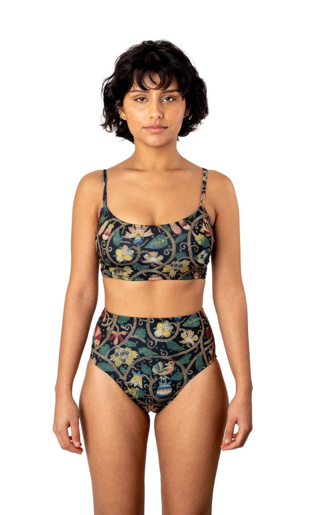 Minnow Bathers Poet Top (Embroidery Print) - Victoire BoutiqueMinnow BathersBathing Suit Ottawa Boutique Shopping Clothing