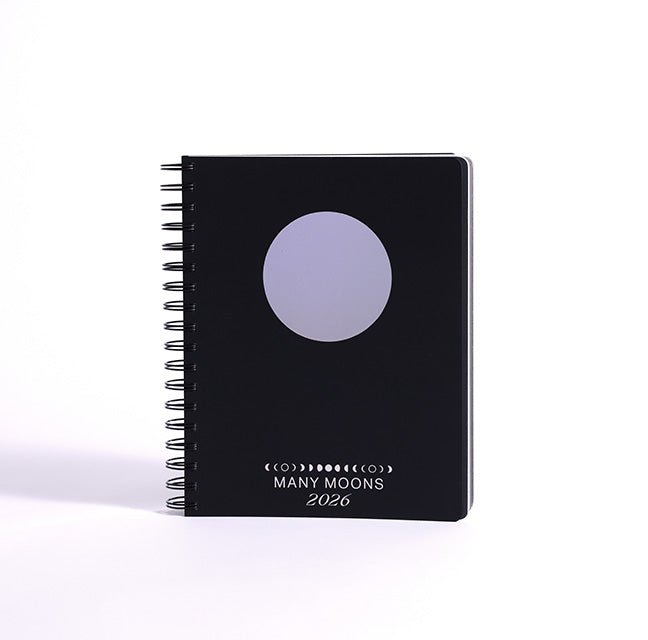Moon Studio 2026 Many Moons Lunar Planner - Victoire BoutiqueMoon StudioStationery Ottawa Boutique Shopping Clothing