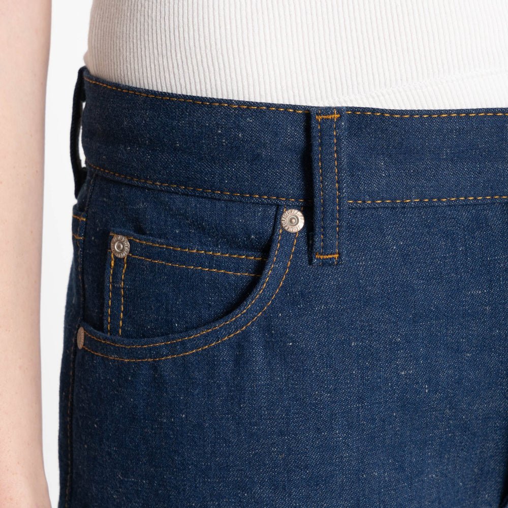 Naked & Famous Bestie Jeans (Mid Indigo) - Victoire BoutiqueNaked & FamousBottoms Ottawa Boutique Shopping Clothing