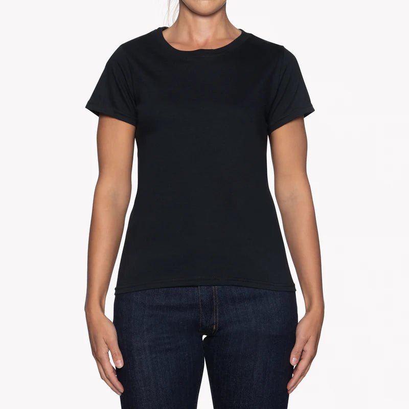 Naked & Famous Circular Knit Ballet T - Shirt (Black) - Victoire BoutiqueNaked & FamousTops Ottawa Boutique Shopping Clothing