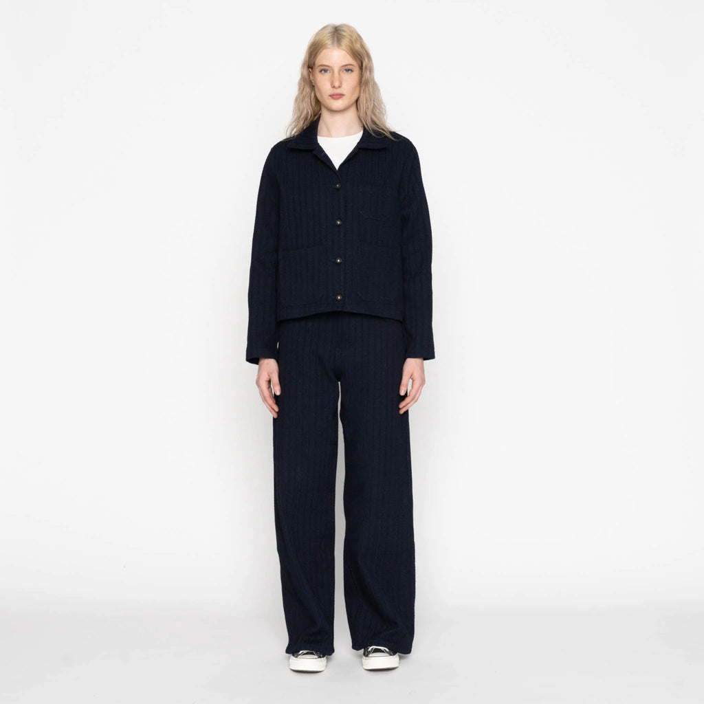 Naked & Famous Gracie Denim Top (Indigo Sugiaya) - Victoire BoutiqueNaked & FamousShirts & Tops Ottawa Boutique Shopping Clothing