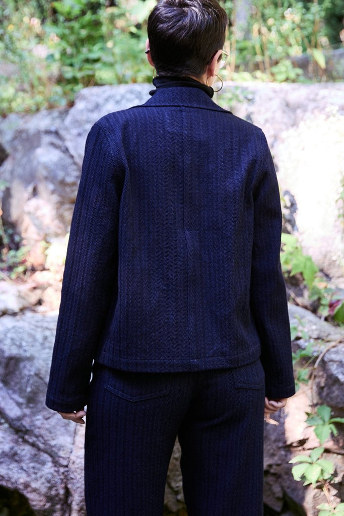 Naked & Famous Gracie Denim Top (Indigo Sugiaya) - Victoire BoutiqueNaked & FamousShirts & Tops Ottawa Boutique Shopping Clothing