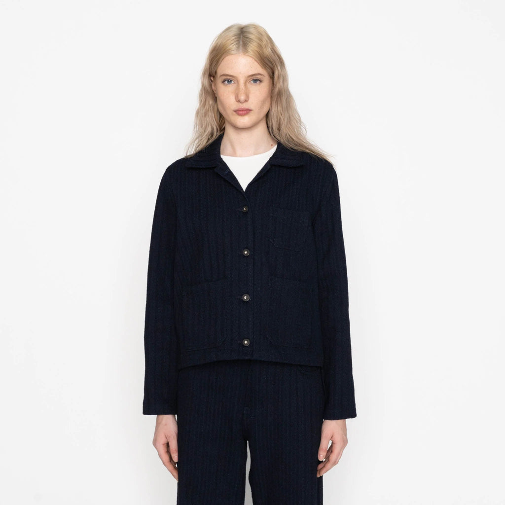 Naked & Famous Gracie Denim Top (Indigo Sugiaya) - Victoire BoutiqueNaked & FamousShirts & Tops Ottawa Boutique Shopping Clothing