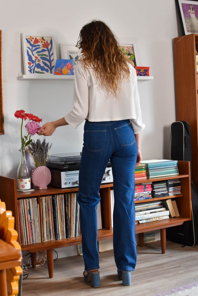 Naked & Famous True Girl Jeans (Indigo) - Victoire BoutiqueNaked & FamousDenim Ottawa Boutique Shopping Clothing