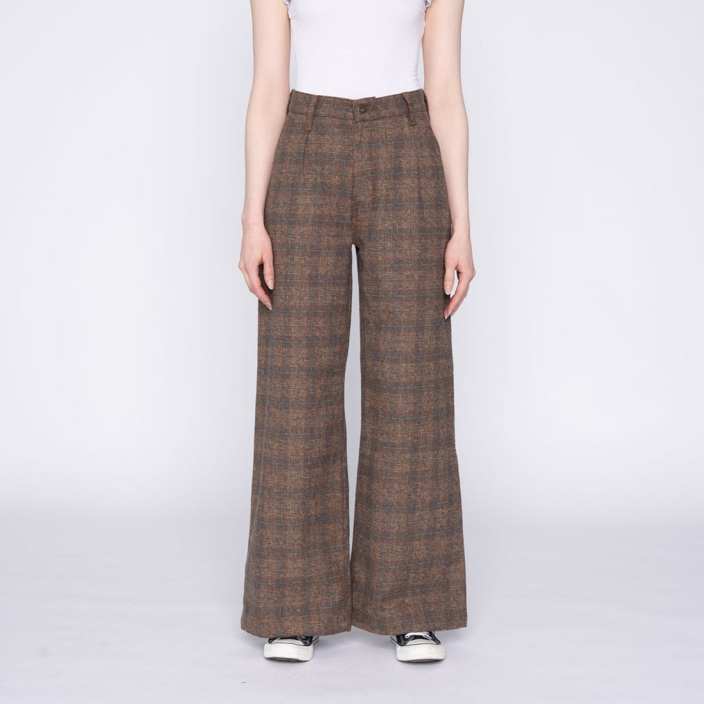 Naked & Famous Wide Leg Trousers (Desert Sunset) - Victoire BoutiqueNaked & FamousBottoms Ottawa Boutique Shopping Clothing