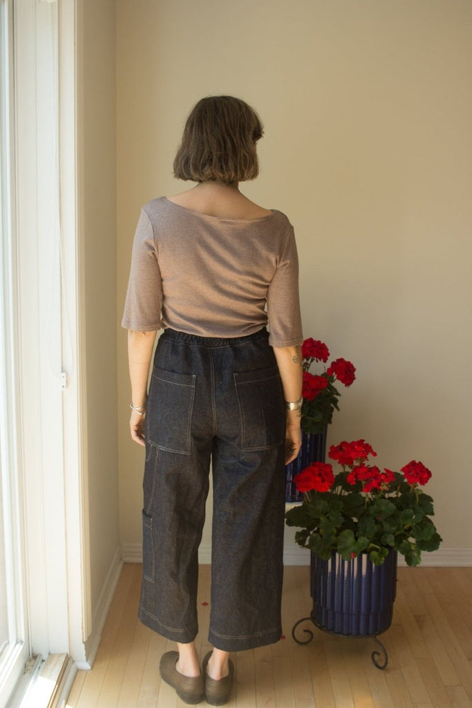 Olive Rose Pocket Pant (Denim) - Victoire BoutiqueOlive RoseBottoms Ottawa Boutique Shopping Clothing