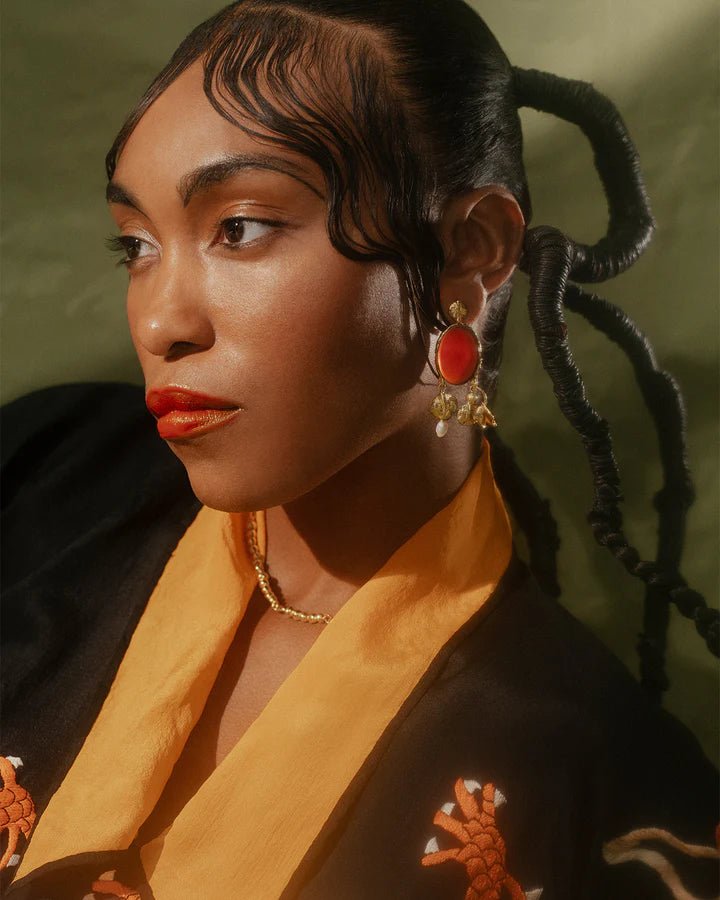 ORA - C Elvire Necklace (Brass) - Victoire BoutiqueORA - CNecklaces Ottawa Boutique Shopping Clothing