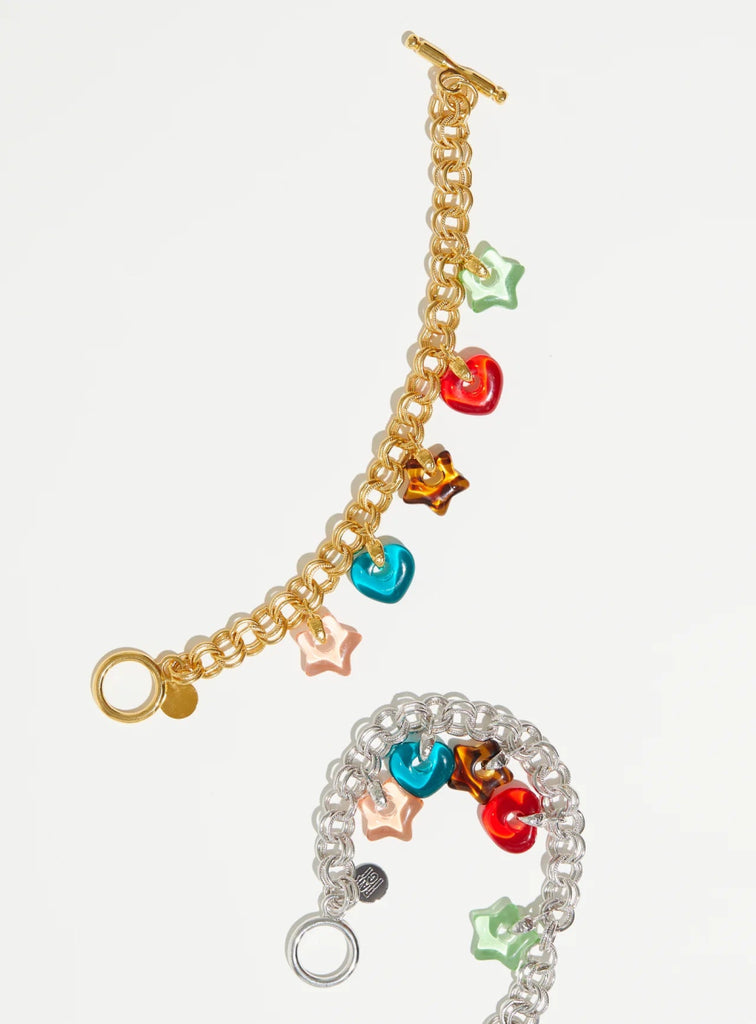 Par Ici 2 Juicy Charm Bracelet - Gold or Silver (In - Store) - Victoire BoutiquePar IciBracelets Ottawa Boutique Shopping Clothing