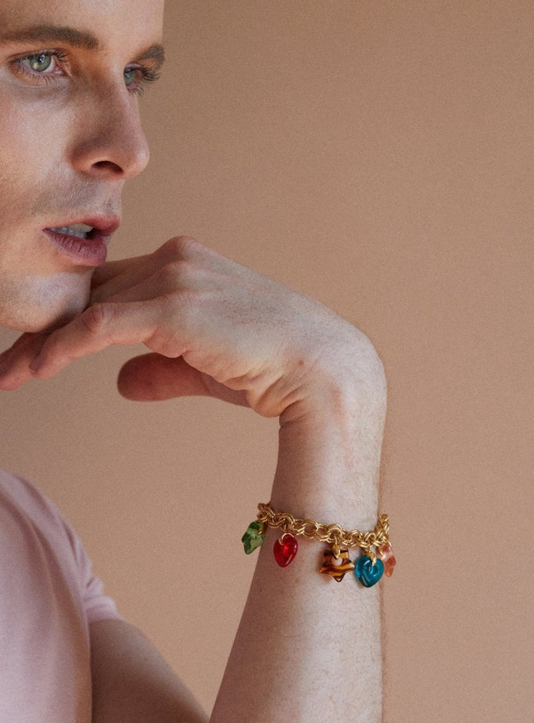 Par Ici 2 Juicy Charm Bracelet - Gold or Silver (In - Store) - Victoire BoutiquePar IciBracelets Ottawa Boutique Shopping Clothing