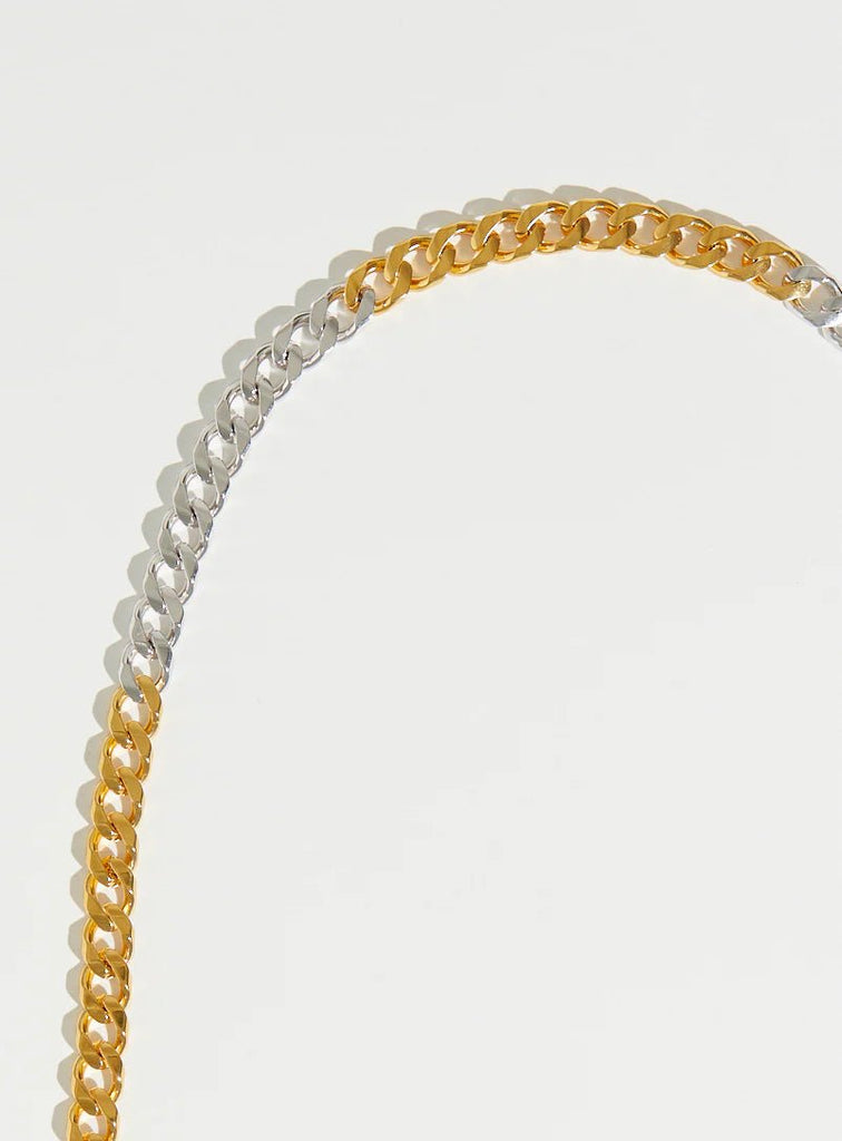 Par Ici 2 - Tone Patch Necklace (In - Store) - Victoire BoutiquePar IciNecklaces Ottawa Boutique Shopping Clothing