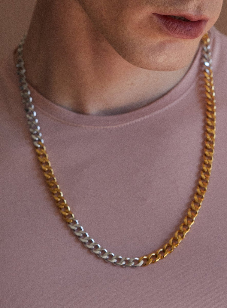 Par Ici 2 - Tone Patch Necklace (In - Store) - Victoire BoutiquePar IciNecklaces Ottawa Boutique Shopping Clothing