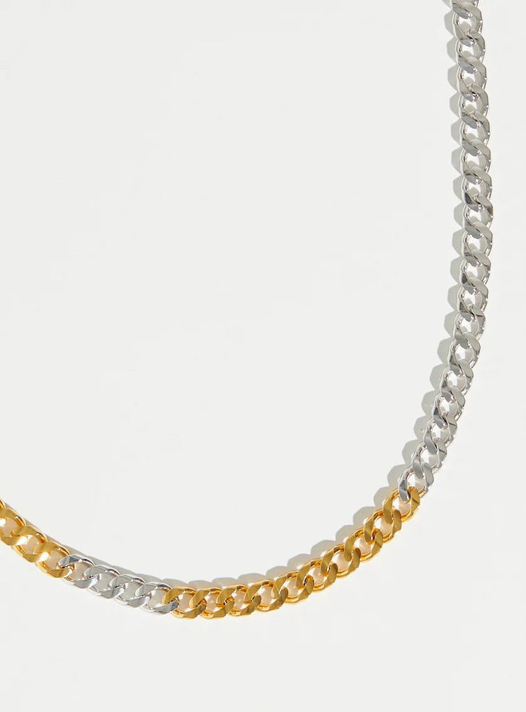 Par Ici 2 - Tone Patch Necklace (In - Store) - Victoire BoutiquePar IciNecklaces Ottawa Boutique Shopping Clothing