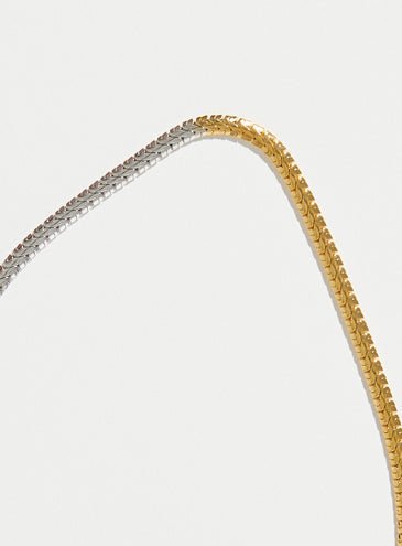 Par Ici 2Tone Snake Chain (In - Store) - Victoire BoutiquePar IciNecklaces Ottawa Boutique Shopping Clothing