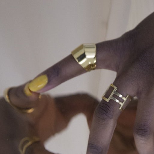 Par Ici Knuckle Ring - Gold or Silver (In - Store) - Victoire BoutiquePar IciRings Ottawa Boutique Shopping Clothing