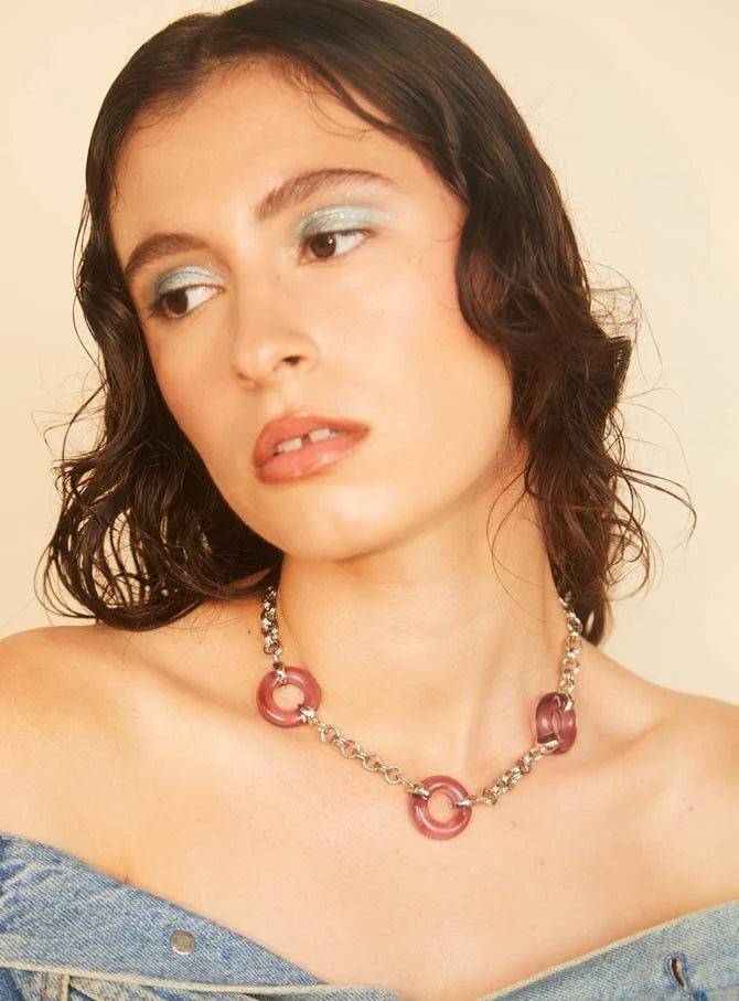 Par Ici Lifesaver Necklace - 3 Rings (In - Store) - Victoire BoutiquePar IciNecklaces Ottawa Boutique Shopping Clothing