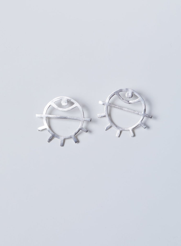 Par Ici Medium Eye Stud Earrings (In - Store) - Victoire BoutiquePar IciEarrings Ottawa Boutique Shopping Clothing