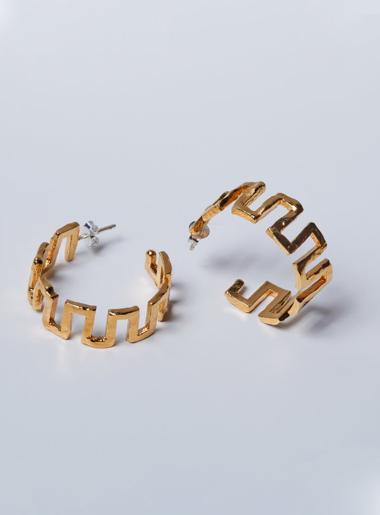 Par Ici Zig - Zag Earrings (In - Store) - Victoire BoutiquePar IciEarrings Ottawa Boutique Shopping Clothing