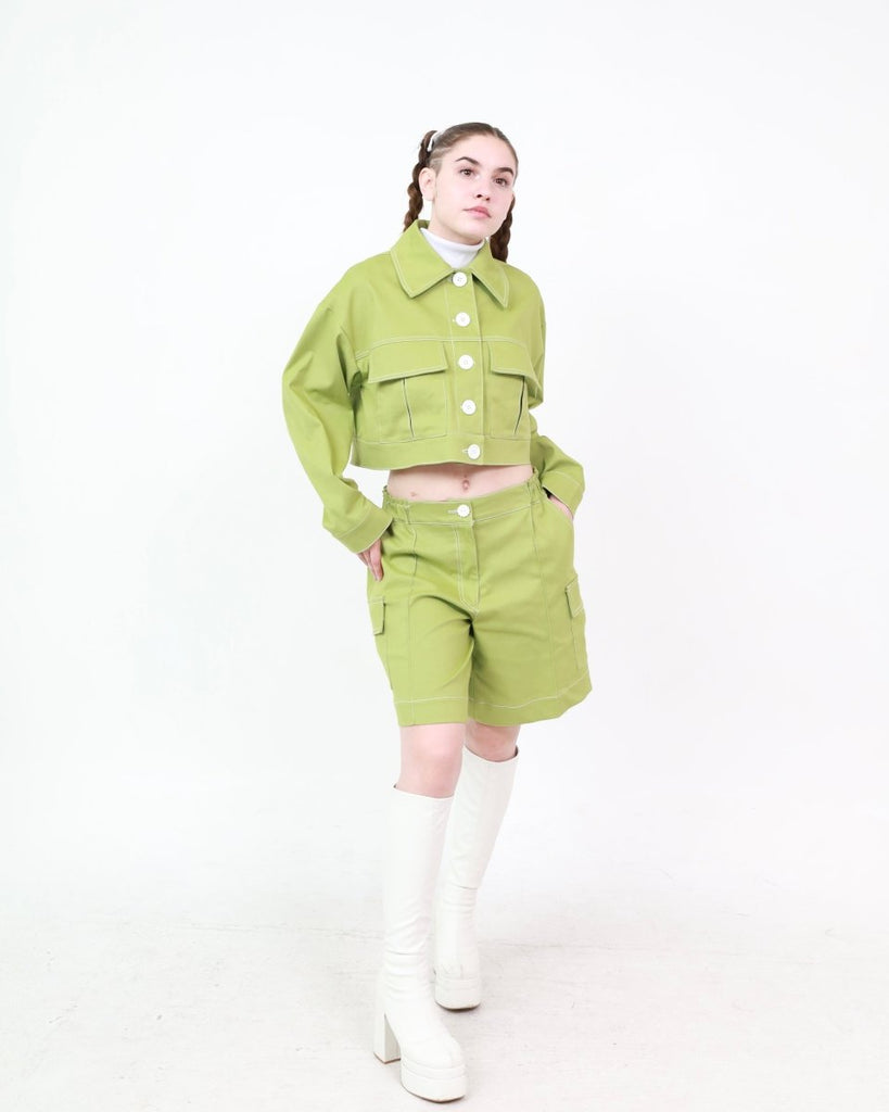 Rennie Acadia Shorts (Shrek) - Victoire BoutiqueRennieShorts Ottawa Boutique Shopping Clothing