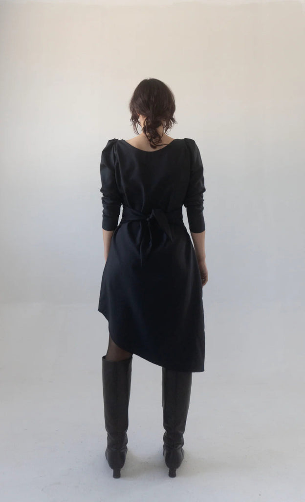 Rightful Owner Clara Dress (Black Wool) - Victoire BoutiqueRightful OwnerDresses Ottawa Boutique Shopping Clothing