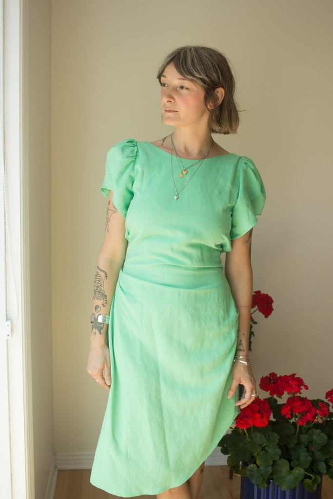 Rightful Owner Clara Dress (Jade) - Victoire BoutiqueRightful OwnerDresses Ottawa Boutique Shopping Clothing