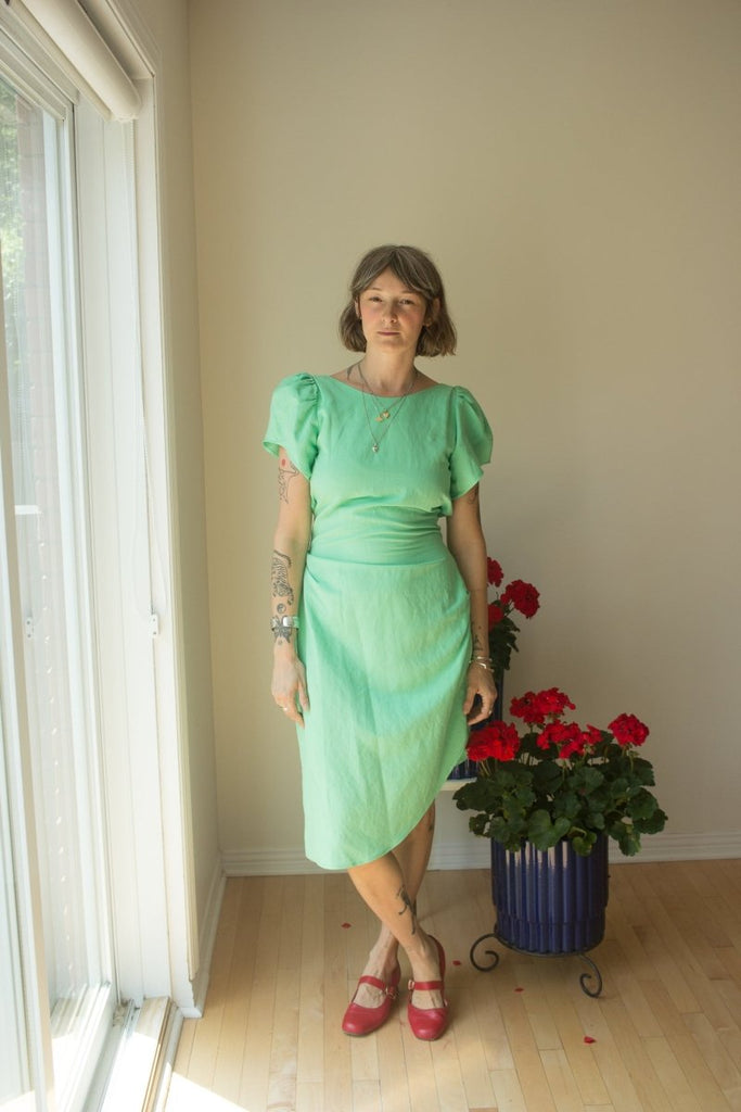 Rightful Owner Clara Dress (Jade) - Victoire BoutiqueRightful OwnerDresses Ottawa Boutique Shopping Clothing