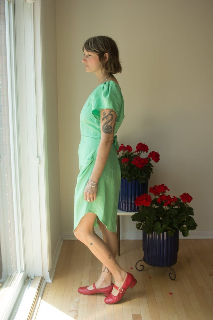 Rightful Owner Clara Dress (Jade) - Victoire BoutiqueRightful OwnerDresses Ottawa Boutique Shopping Clothing